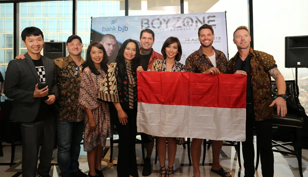 Konser Boyzone di Bandung