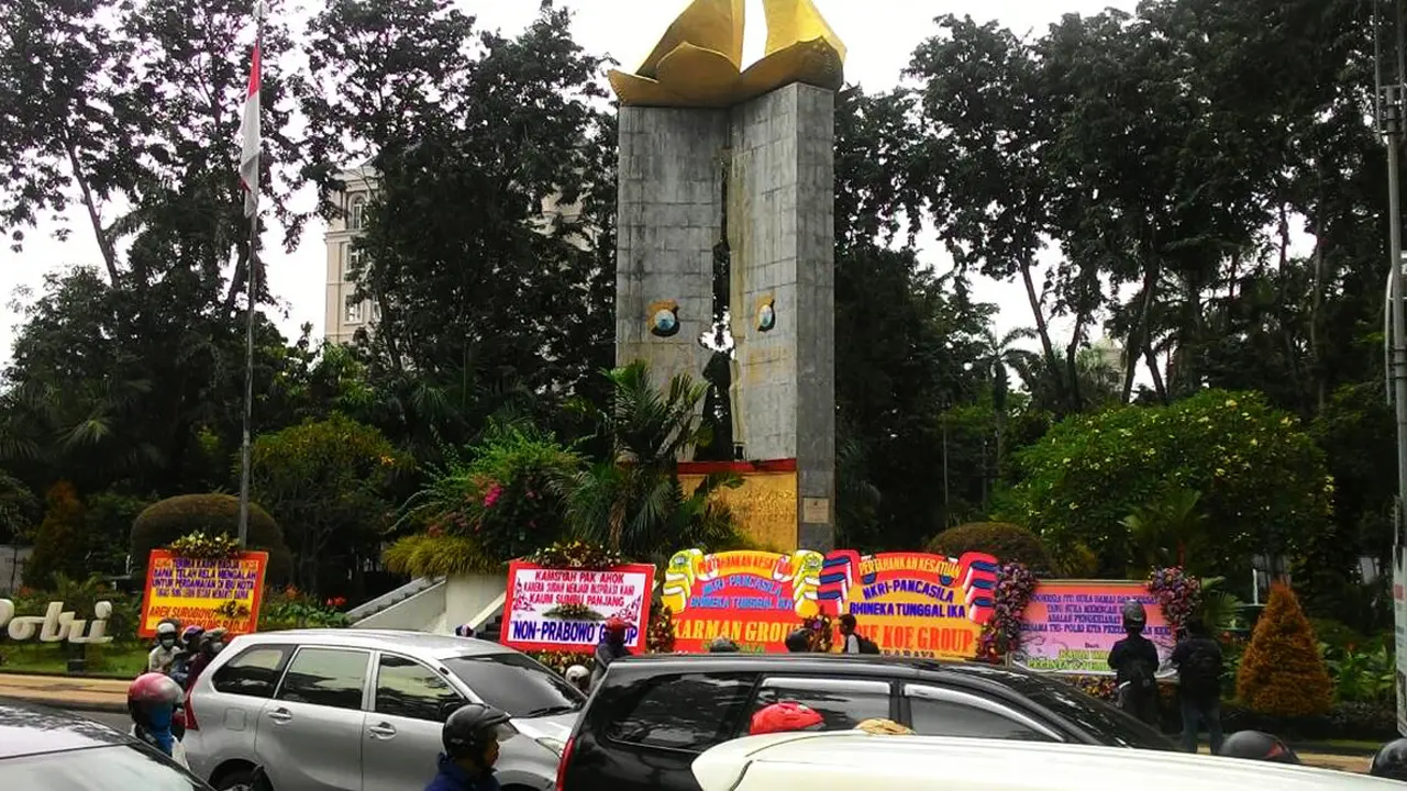 Karangan Bunga Ahok