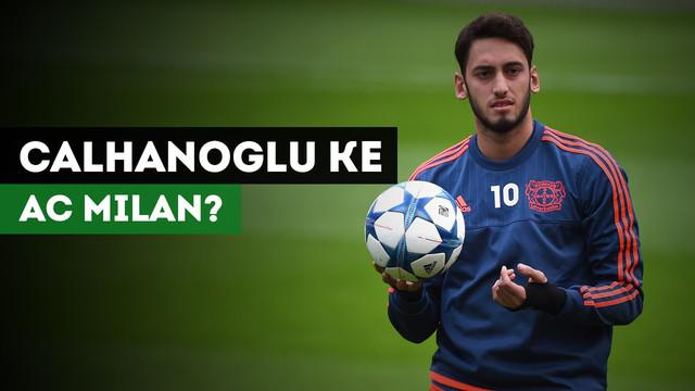 AC Milan coba mempercepat kedatangan gelandang Bayer Leverkusen, Hakan Calhanoglu.