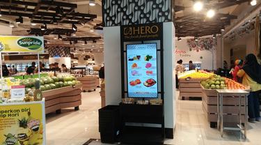 Hero Supermarket membuka toko baru pertama tahun ini, yakni Hero Supermarket Casa Domaine, Jakarta, Kamis (19/9/2019).