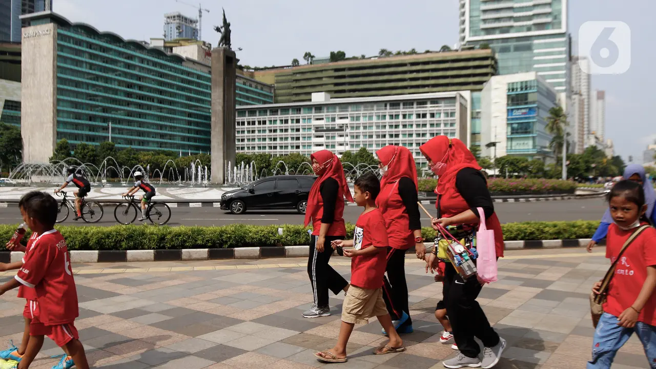 Warga Beraktivitas Saat PPKM Level 1