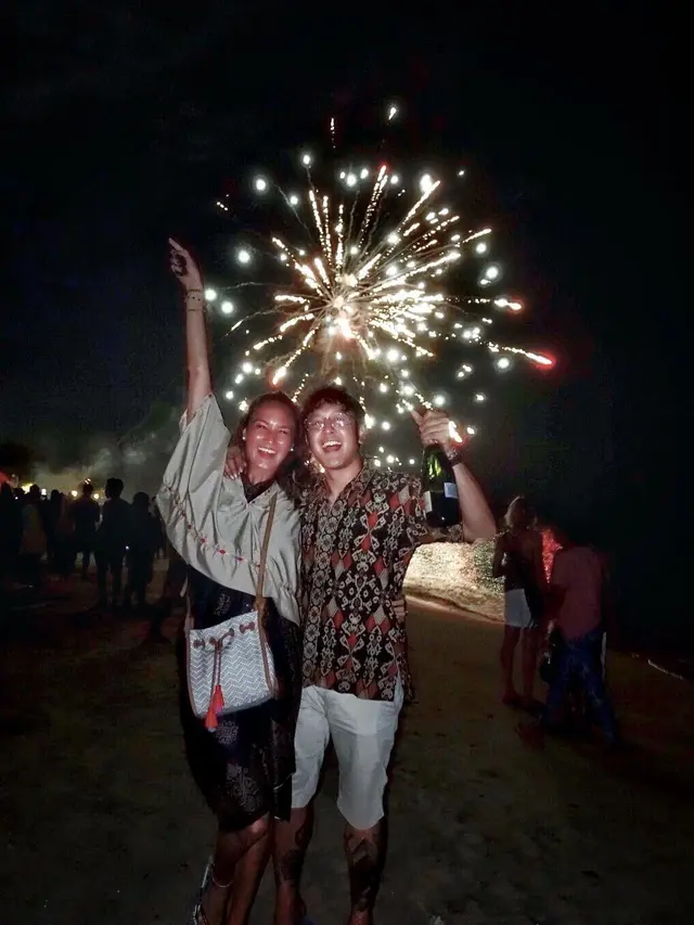 [Bintang] Dimas Anggara dan Nadine Chandrawinata