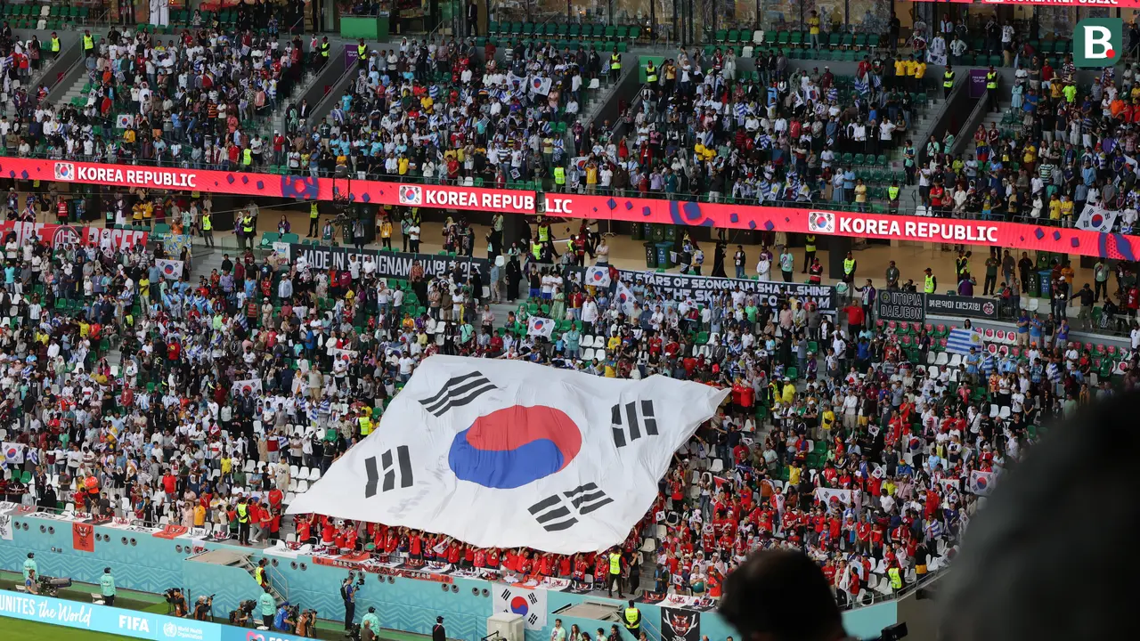 Ilustrasi Fans Korea Selatan