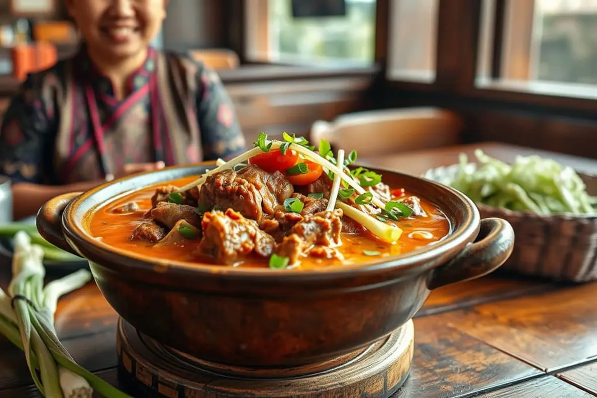 resep tongseng kambing santan