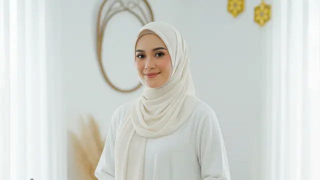 Model Baju Kurung Warna Ivory untuk Lebaran 2026