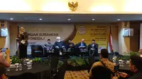 Mufti Damaskus memberi pesan agar Indonesia tak bernasib seperti Suriah. (Liputan6.com/Nafiysul Qidar)