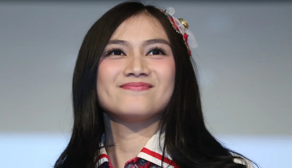 "Jadi nanti di tanggal 24 Maret 2018 akan ada konser graduationnya Melody di Kasablanka Hall, Mall Kota Kasablanka," kata Melody JKT48 seperti dilansir dari Kapanlagi. (Nurwahyunan/Bintang.com)