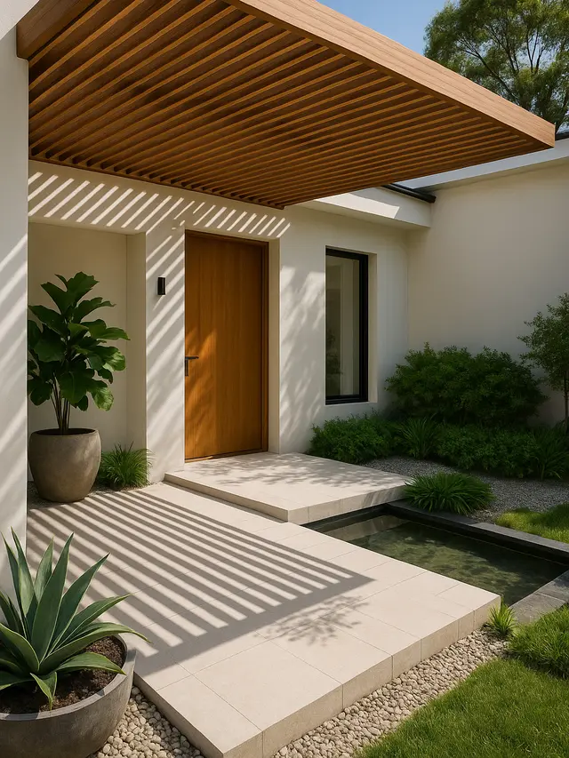 Model Kanopi Teras Depan Rumah Minimalis (Foto: ChatGPT)