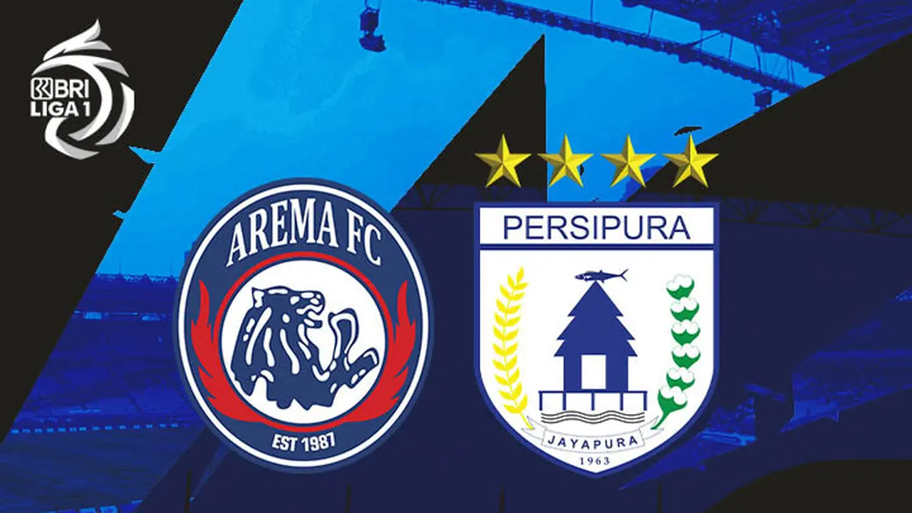 BRI Liga 1 - Arema FC Vs Persipura Jayapura