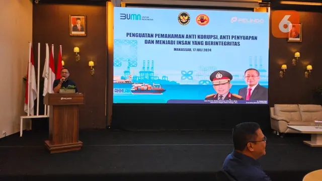 Executive Director Pelindo Regional 4, Abdul Azis (Liputan6.com/Fauzan)