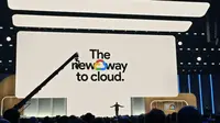 Dalam event Google Cloud Next 2024, Google mengumumkan sejumlah solusi terbaru. (Liputan6.com/Agustinus M. Damar)