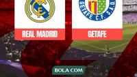 Prediksi Liga Spanyol, Real Madrid Vs Getafe: Los Blancos Ingin Kembali ke Jalur Kemenangan