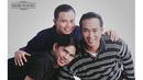 Ini adalah para personel Trio Libel's pada tahun 2000. Sejak dulu, Ronnie   Sianturi memang punya wajah yang tampan. (Foto:   instagram.com/malibu62studio)