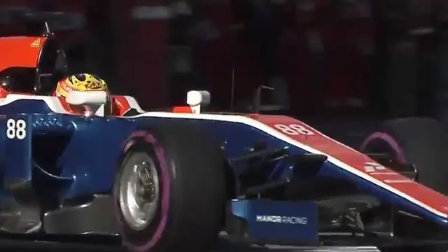 Video tes pramusim Rio Haryanto dan Pascal Wehrlein bersama Racing Manor Team di sirkuit Catalunya, Barcelona Spanyol.