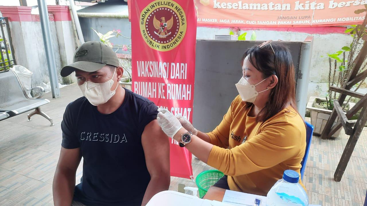 aksinasi booster yang diintensifkan jajarannya sebagai tahap lanjutan dari vaksinasi dosis primer yang kini sudah berada diatas 70 persen