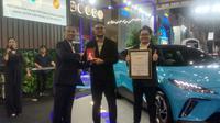 MG cata rekor muri di PEVS 2023 lewat konser musik bertenaga mobil listrik pertama di Tanah Air