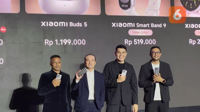 Peluncuran Xiaomi 14T dan Xiaomi 14T Pro di Jakarta, Selasa (1/10/2024). Liputan6.com/Agustinus Mario Damar
