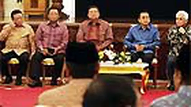 Presiden Bertemu dengan Tokoh Lintas Agama