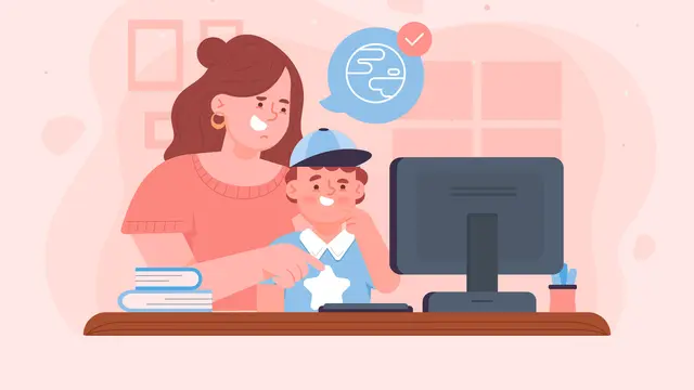 Ilustrasi Digital Parenting
