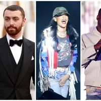 Sam Smith, Rihanna, Kanye West dan Lorde (Bintang Pictures)