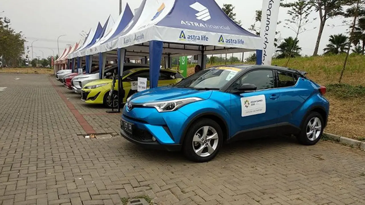 Deretan mobil test drive di GIIAS 2018