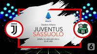 Juventus vs Sassuolo (Liputan6.com/Abdillah)
