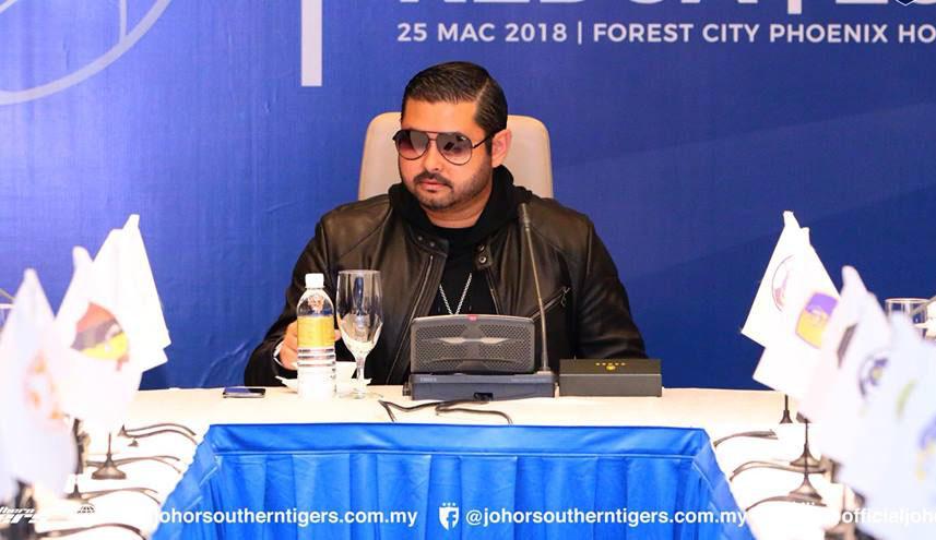 Tunku Ismail Sultan Ibrahim resmi mundur dari jabatan sebagai Presiden Asosiasi Sepak Bola Malaysia (FAM). (Bola.com/Dok. Johor Darul Ta'zim)