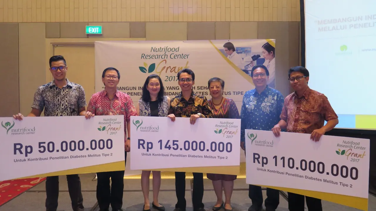Nutrifood Research Center (NRC) Grant 2017