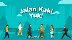 Hai! Udah pada jalan kaki belum? Jangan pernah males jalan kaki guys. Jalan kaki punya banyak manfaat buat kesehatan. Nih kita kasih tahu!