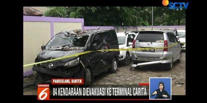 Hubungi Nomor Ini Jika Kehilangan Kendaraan saat Tsunami Banten