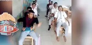 Video Parodi Bocah SMA Tiru Sopir Bus yang Ugal-ugalan