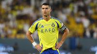Pada laga tersebut, Al-Nassr harus puas berbagi poin setelah laga berakhir dengan skor 1-1. (AFP/Fayez Nureldine)