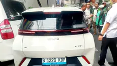 Kronologi BYD Tabrak Beruntun 4 Mobil dan Lindas Ojol di Jaksel