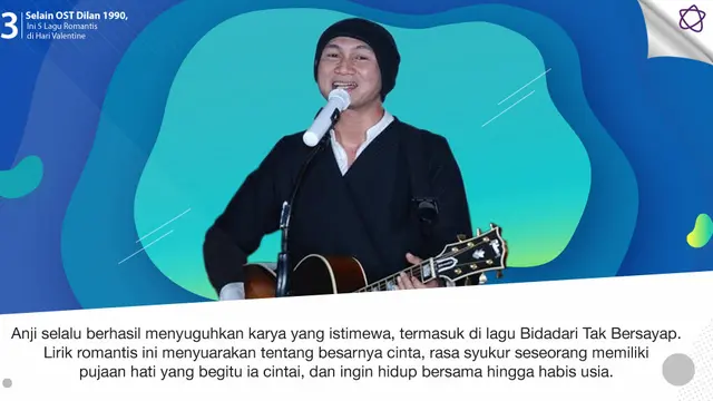 [Bintang] Selain OST Dilan 1990, Ini 5 Lagu Romantis di Hari Valentine