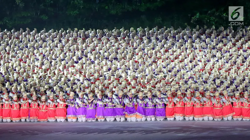 Tari Saman di Pembukaan Asian Games