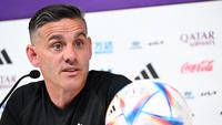 John Herdman saat menukangi Timnas Kanada di Piala Dunia 2022. (AFP/Patrick T. Fallon)