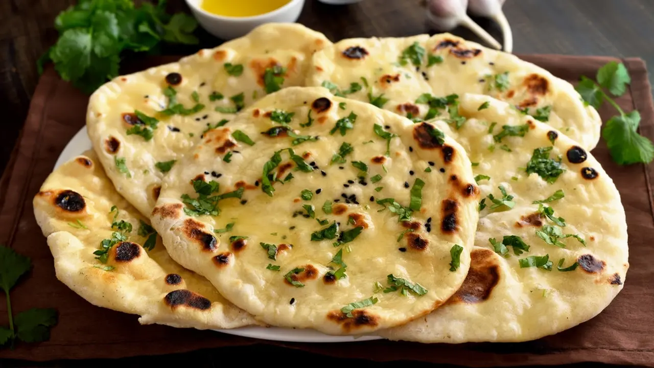 roti naan india flat bread