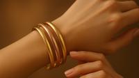 Model Gelang Emas Keroncong (created by AI)