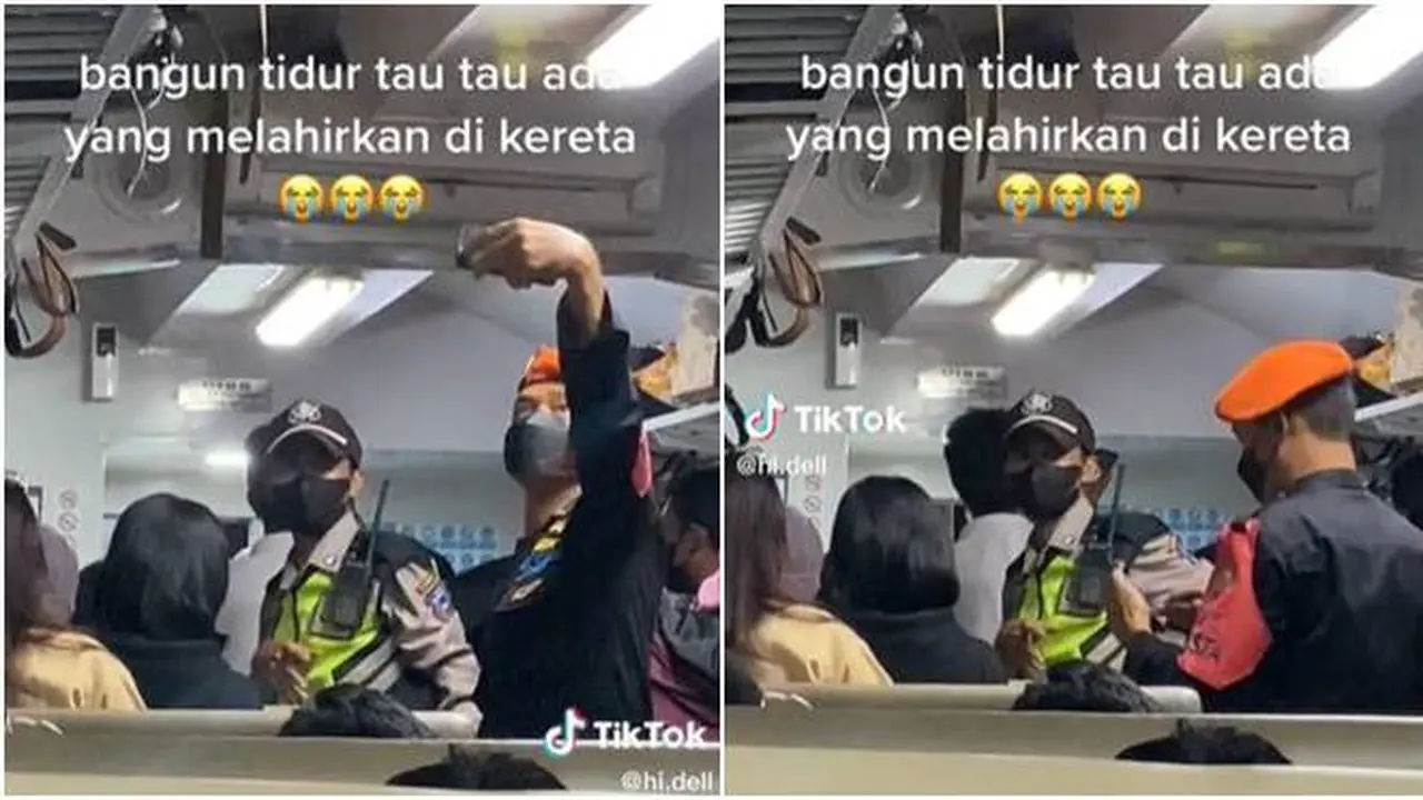 Viral Momen Melahirkan di Kereta Ini Bikin Heboh Satu Gerbong