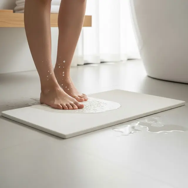 Cara Membersihkan Keset Diatomite (AI)