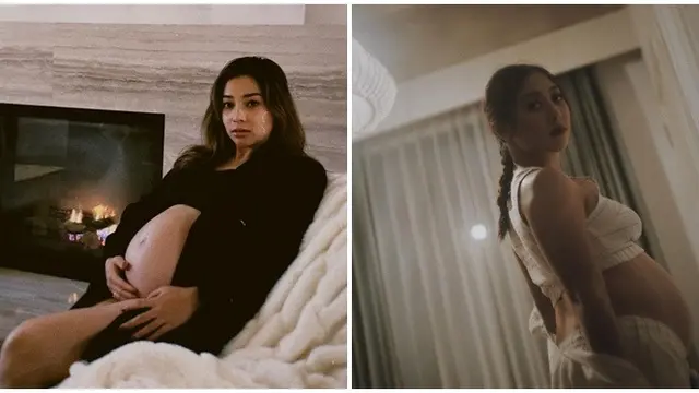 6 Potret Beda Gaya Nikita Willy – Winona Willy di Kehamilan Pertama dan Kedua