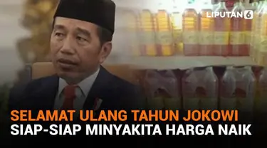 Mulai dari ulang tahun Jokowi hingga siap-siap MinyaKita harga naik, berikut sejumlah berita menarik News Flash Liputan6.com.