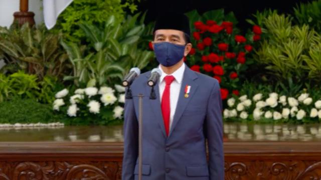 Presiden Jokowi resmi lantik Ahmad Riza Patria jadi Wakil Gubernur DKI Jakarta. (Istimewa)