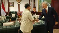 Temui Prabowo, Tony Blair Ucapkan Selamat atas Hasil Pilpres 2024