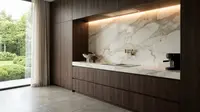 7 Inspirasi Kombinasi Backsplash dan Kabinet yang Bikin Dapur Minimalis Terlihat Mewah