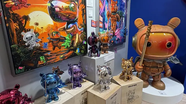 Salah satu karya seni di Art Jakarta Gardens 2026. [Anisha/Fimela]