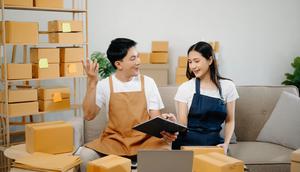 Ilustrasi seller online. (c) nuttapongmohoc/Depositphotos