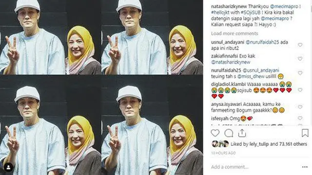 So Ji Sub dan Natasha Rizky