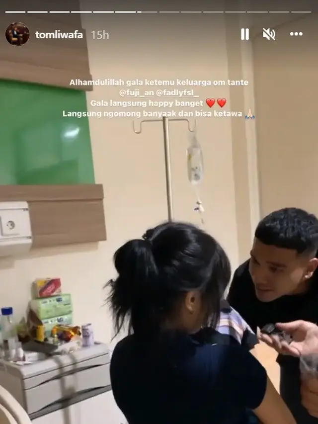 Unggahan Tom Liwafa, pertemuan adik-adik Bibi Andriansyah dengan anak Vanessa Angel. (Instagram/ tomliwafa)