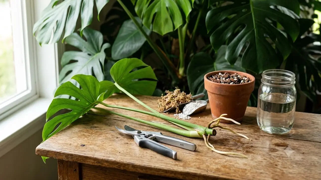 Cara Memperbanyak Tanaman Monstera